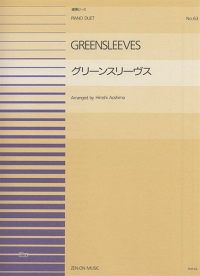 Anonymus: Greensleeves 63, Klav4m
