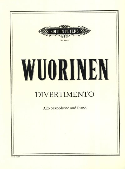 C. Wuorinen y otros.: Divertimento
