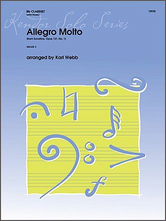 F. Schubert: Allegro Molto (from Sonatin, KlarKlv (KlavpaSt)