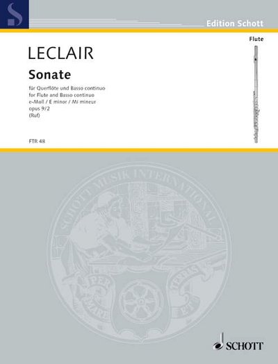 DL: J.-M. Leclair: Sonate e-Moll, FlBc