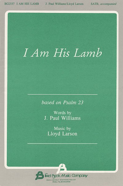 J.P. Williams: I Am His Lamb, GchKlav (Chpa)