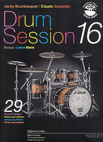 J. Bourbasquet: Drum Session 16, Schlagz (+CD)