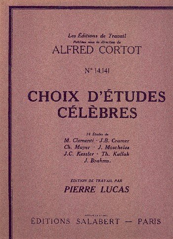 I. Philipp: D'Etudes Celebres (Lucas) Piano , Klav (Part.)