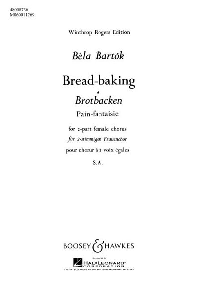 B. Bartók: Bread-baking
