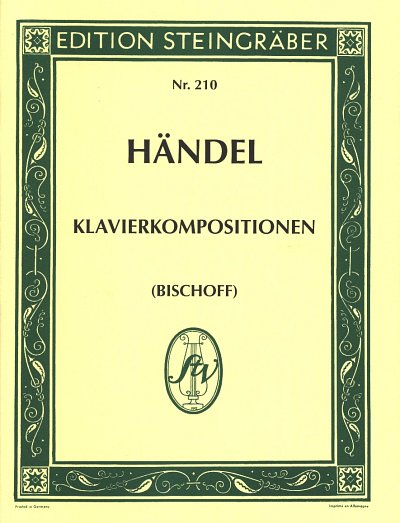 G.F. Händel: Klavierkompositionen, Klav