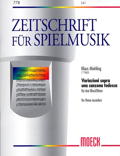 Miehling Klaus: Variazioni Sopra Una Canzona Tedesca (2002) 