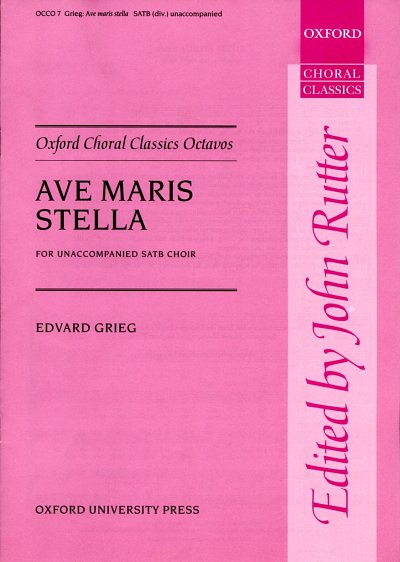 E. Grieg: Ave Maris Stella, GchKlav (Chpa)