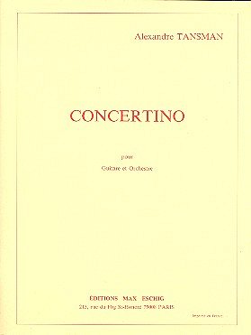 A. Tansman: Concertino