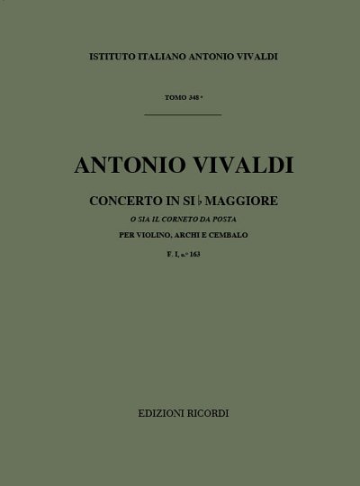A. Vivaldi: Concerto in Si b Maggiore (B flat Major)RV 363