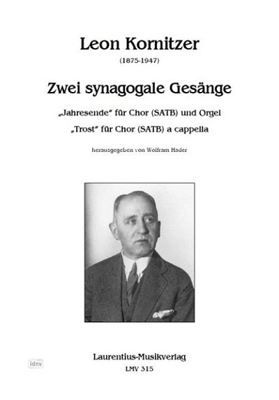 L. Kornitzer: Zwei synagogale Gesänge, GchOrg (Part.)