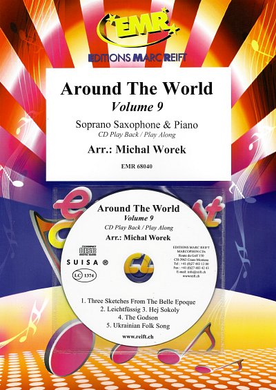 M. Worek: Around The World Volume 9, SsaxKlav (+CD)