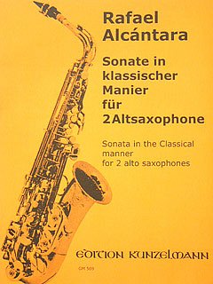 R. Alcántara: Sonate für 2 Altsaxophone (Sppa+)