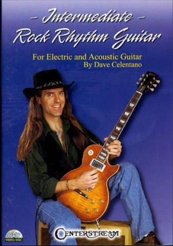 D. Celentano: Intermediate Rock Rhythm Guitar, E/W-Git (DVD)