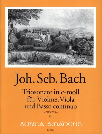 J.S. Bach: Triosonate c-moll BWV 528, VlVaBc (Pa+St)