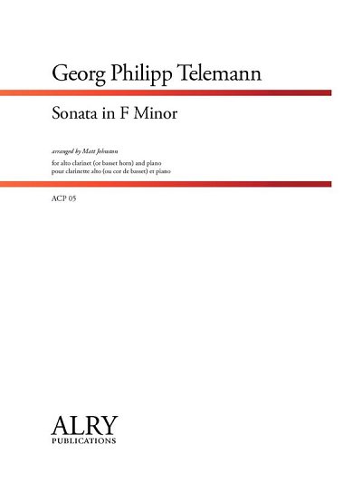 G.P. Telemann: Sonata in F Minor (Bu)