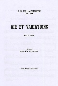 Krumpholtz Air Et Variations, Hrf