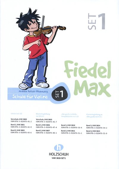 A. Holzer-Rhomberg: Fiedel-Max für Violin, Viol (+CDOnlAudi)