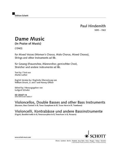 DL: P. Hindemith: Dame Music