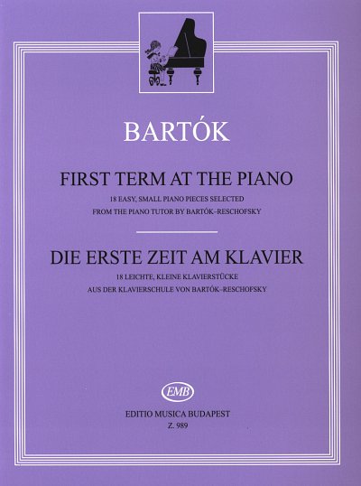 B. Bartok: Die erste Zeit am Klavier, Klav
