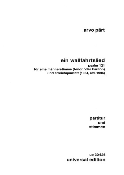 A. Pärt: Wallfahrtslied