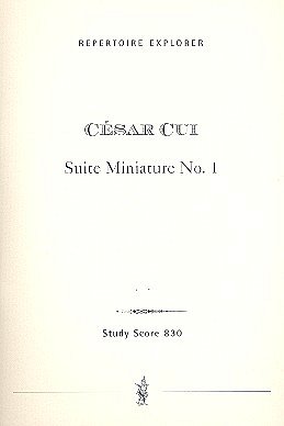 Suite miniature no.1 op.20 für Orchester, Sinfo (Stp)