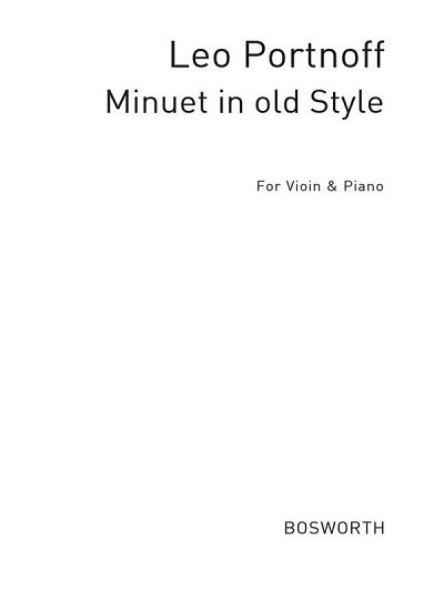L. Portnoff: Minuet in old Style