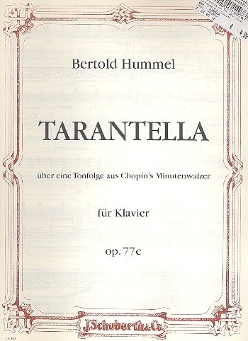 H. Bertold: Tarantella op. 77c , Klav