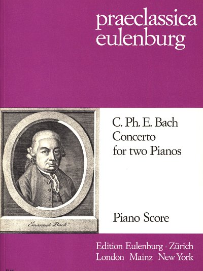 C.P.E. Bach: Konzert für 2 Klaviere, 2Klav (KA)
