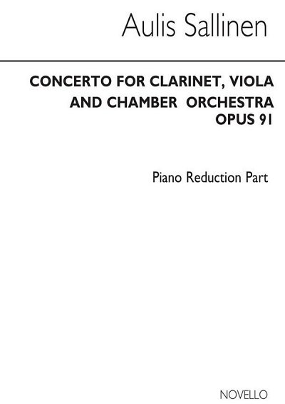 A. Sallinen: Concerto For Clarinet, Viola And Cha, Kamo (KA)