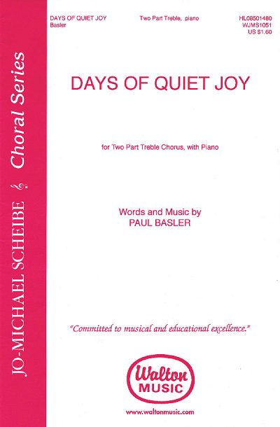 Days of Quiet Joy, Ch2Klav (Chpa)