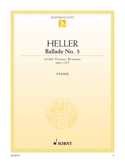 S. Heller: Ballade n° 3 en ré mineur
