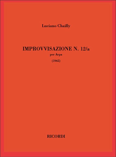 L. Chailly: Improvvisazione 12/a