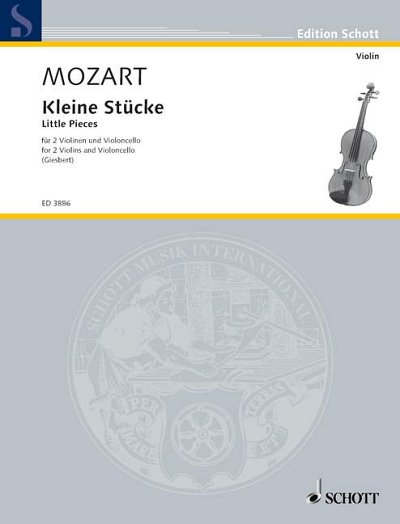 DL: W.A. Mozart: Kleine Stücke, 2VlVc (Pa+St)