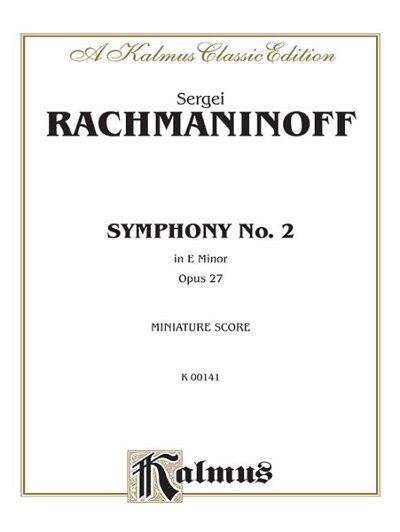 S. Rachmaninow: Symphony No. 2 in E Minor, Op. , Sinfo (Stp)