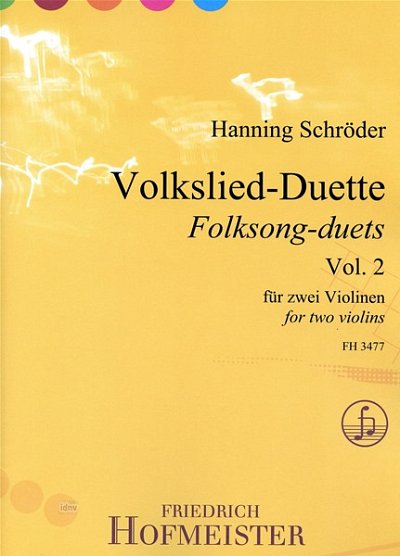 Volkslied-Duette 2 Violinen, 2 Violinen