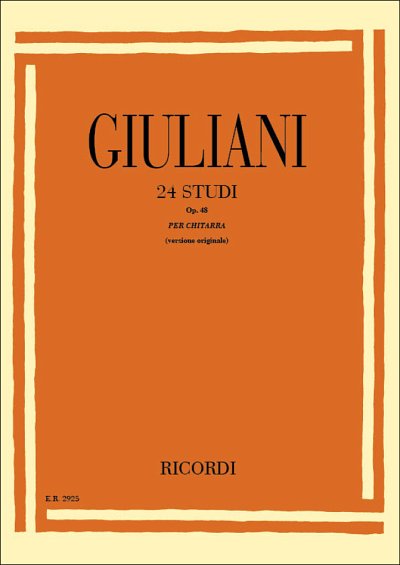 M. Giuliani: Esercizio per la Chitarra, Git (Part.)