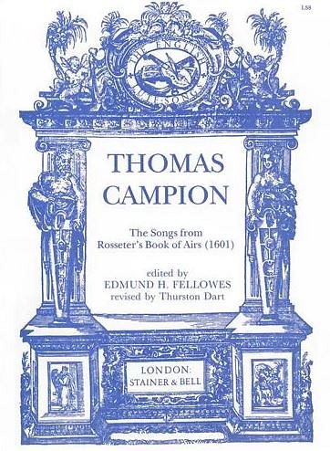 T. Campion: Songs from Rosseter_s Book of Ayres, GesLt
