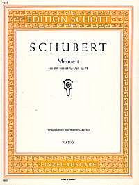 F. Schubert: Menuett op. 78 D 894 , Klav