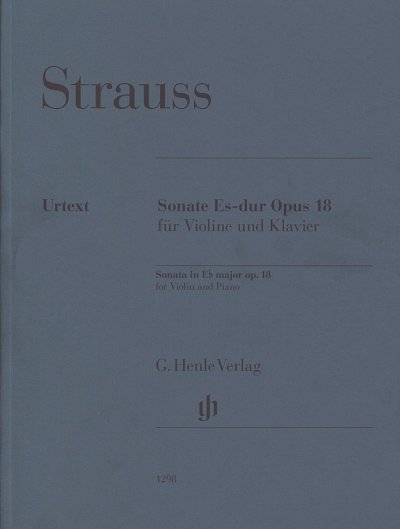 R. Strauss: Sonate Es-dur op. 18, VlKlav (KlavpaSt)