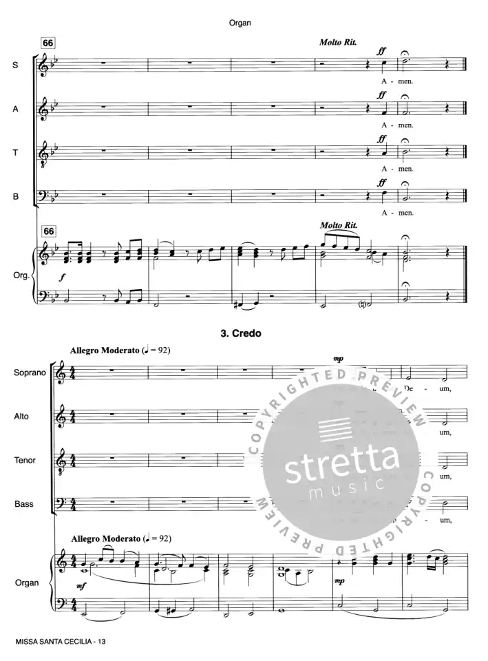 J. de Haan: Missa Santa Cecilia, GesGch4Org (OrgA) (1)