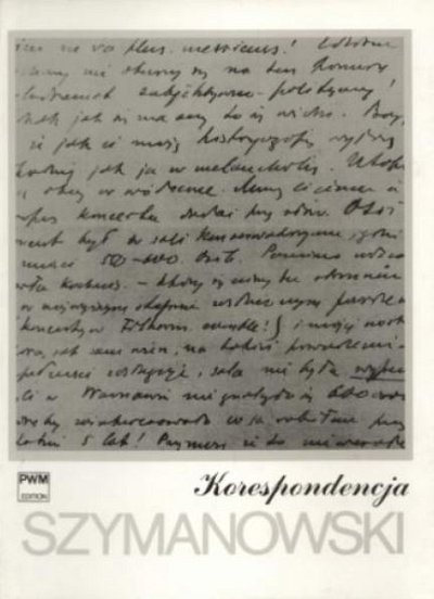 K. Szymanowski: Correspondence 2 (1920-1926) (Bu)