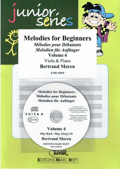 B. Moren: Melodies For Beginners - Volume 4, VaKlv (+CD)
