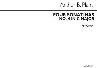 Four Sonatinas (No.4 In C) Organ, Org