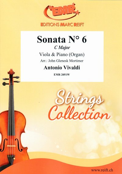 A. Vivaldi: Sonata No. 6 In C Major, VaKlv/Org