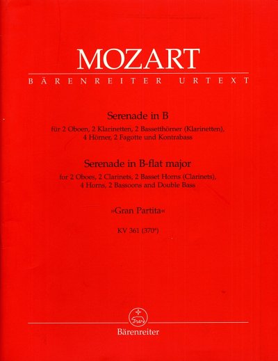 W.A. Mozart: Serenade in B-flat major K. 361 (370a)