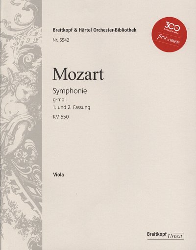 W.A. Mozart: Symphonie Nr. 40 g-moll KV 550