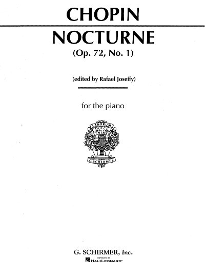 F. Chopin: Nocturne, Op. 72, No. 1 in E Minor, Klav