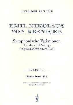 E.N.v. Reznicek: Symphonische Variationen über , Sinfo (Stp)