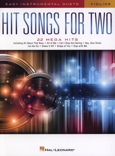 Hit Songs for Two Violins, 2Vl (Sppa)