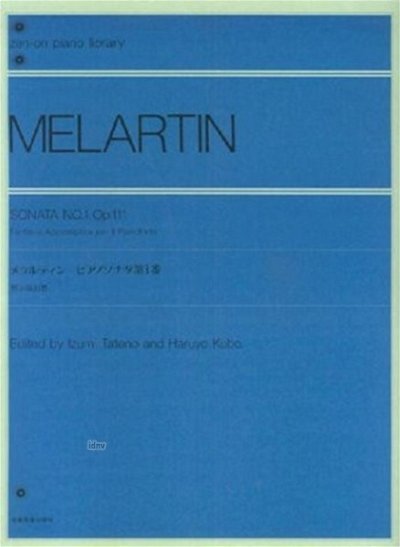 M. Erkki: Sonata No. 1, Klav
